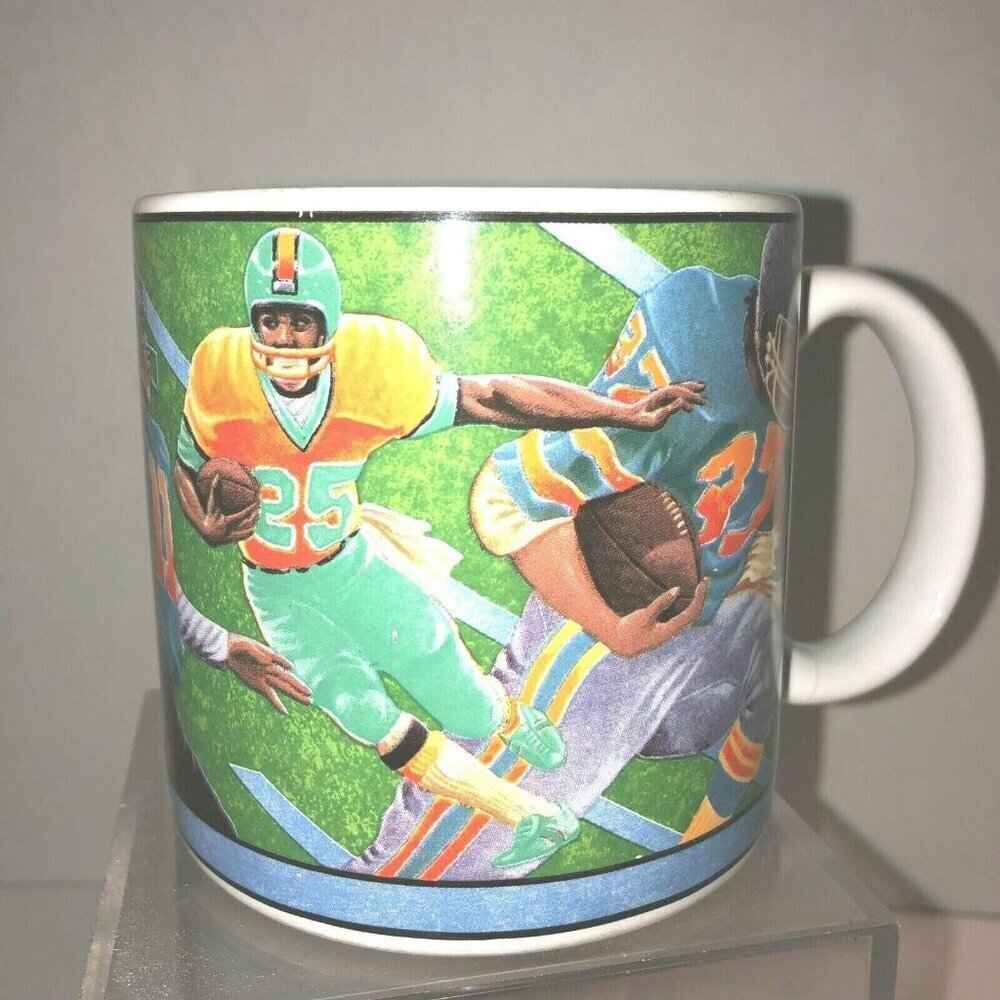 The Athletes by Albert E. Price Football 1992 Coffee Cup Mug